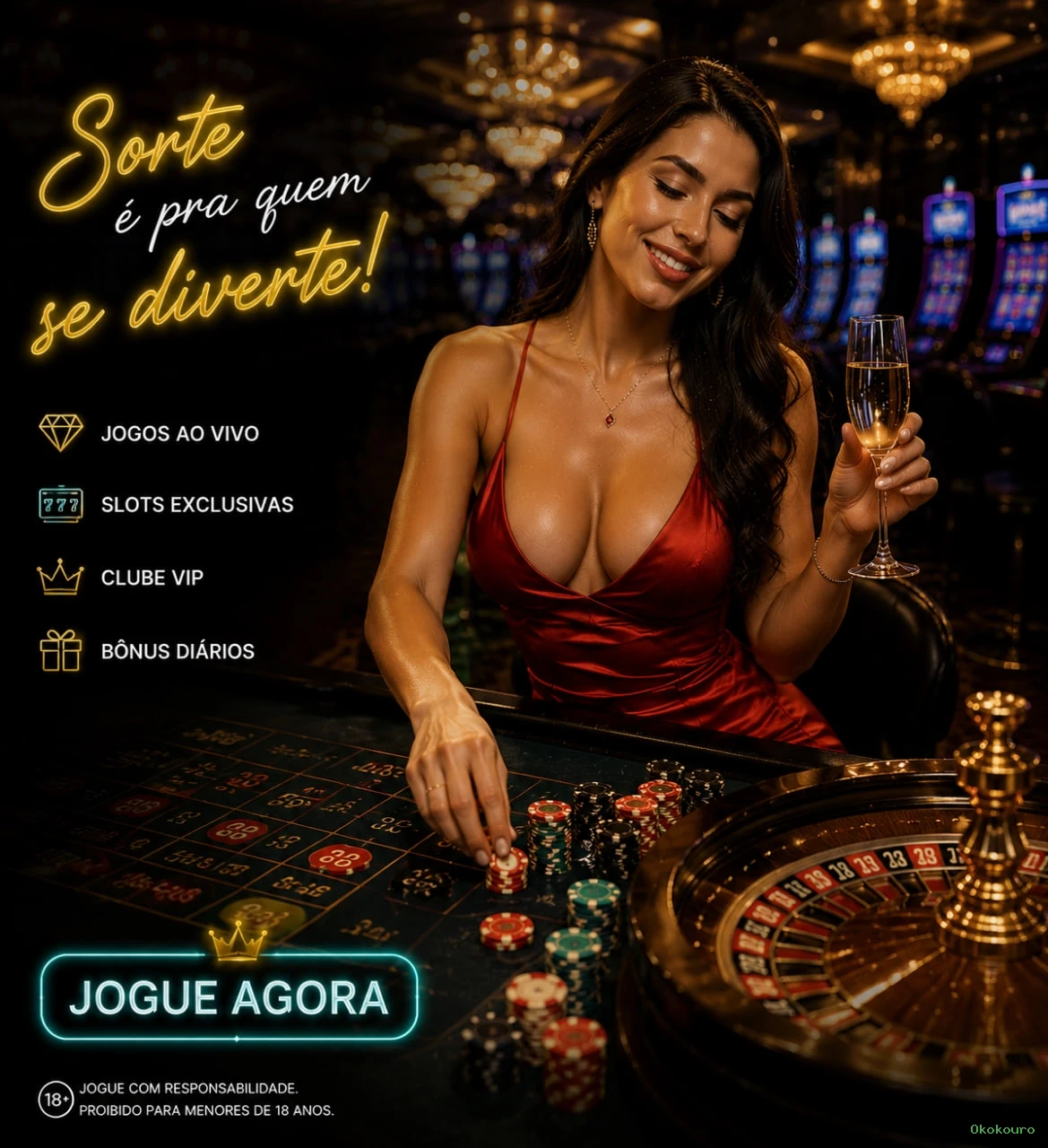 Cassino ao vivo Okokouro dealers